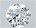 Diamante Natural 0.73 quilates, Redondo , Color F, claridad VS2 y certificado GIA