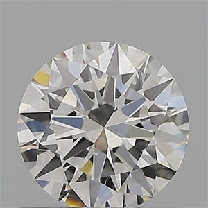 Picture of Natural Diamond 0.70 Carats, Round with Excellent Cut, H Color, VS2 Clarity and Certified by GIA