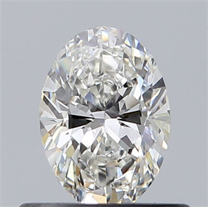 Foto Diamante Natural 0.50 quilates, Ovalado , Color G, claridad VS1 y certificado GIA de