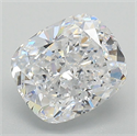 Diamante Natural 2.33 quilates, Del cojín , Color D, claridad VVS2 y certificado GIA