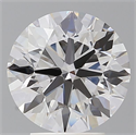 Del inventario de diamantes de laboratorio, 3.54 quilates, Redondo , Color E, claridad VVS2 y certificado IGI