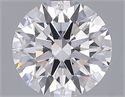 Del inventario de diamantes de laboratorio, 2.04 quilates, Redondo , Color D, claridad VVS2 y certificado IGI