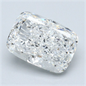 Natural Diamond 3.02 Carats, Cushion with  Cut, G Color, VS2 Clarity and Certified by GIA