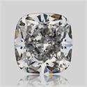 Natural Diamond 0.70 Carats, Cushion with  Cut, E Color, VVS1 Clarity and Certified by GIA
