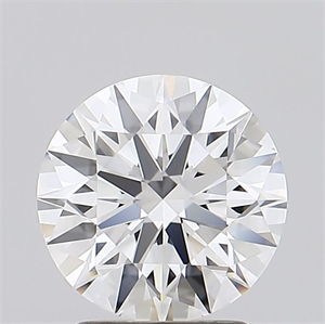 Picture of Lab Grown Diamond 2.20 Carats, Round with Ideal Cut, D Color, IF Clarity and Certified by IGI