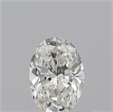 Natural Diamond 0.50 Carats, Oval with  Cut, G Color, VS2 Clarity and Certified by GIA