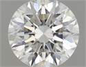 Natural Diamond 0.40 Carats, Round with Excellent Cut, H Color, VS1 Clarity and Certified by GIA
