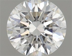 Picture of Natural Diamond 0.40 Carats, Round with Excellent Cut, H Color, VS1 Clarity and Certified by GIA