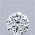 Diamante Natural 0.40 quilates, Redondo , Color I, claridad SI1 y certificado GIA