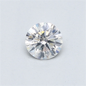 Foto Diamante Natural 0.40 quilates, Redondo , Color F, claridad I1 y certificado GIA de