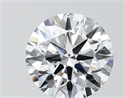 Lab Grown Diamond 1.50 Carats, Round with Ideal Cut, F Color, VVS2 Clarity and Certified by IGI