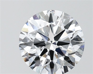 Picture of Lab Grown Diamond 1.50 Carats, Round with Ideal Cut, F Color, VVS2 Clarity and Certified by IGI