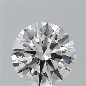 Picture of Natural Diamond 4.03 Carats, Round with Excellent Cut, H Color, VS2 Clarity and Certified by GIA