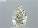 Natural Diamond 0.70 Carats, Pear with  Cut, M Color, IF Clarity and Certified by GIA