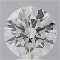 Lab Grown Diamond 5.60 Carats, Round with Ideal Cut, E Color, VVS2 Clarity and Certified by IGI