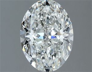 Picture of Natural Diamond 1.41 Carats, Oval with  Cut, G Color, SI2 Clarity and Certified by GIA