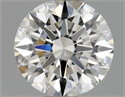 Natural Diamond 0.50 Carats, Round with Excellent Cut, G Color, VS2 Clarity and Certified by GIA