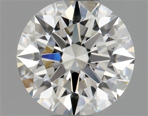Picture of Natural Diamond 0.50 Carats, Round with Excellent Cut, G Color, VS2 Clarity and Certified by GIA