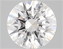 Natural Diamond 0.71 Carats, Round with Excellent Cut, E Color, I1 Clarity and Certified by GIA