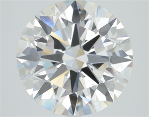 Picture of Lab Grown Diamond 4.69 Carats, Round with Ideal Cut, F Color, VVS1 Clarity and Certified by IGI
