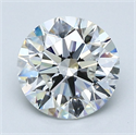 Diamante Natural 2.03 quilates, Redondo , Color G, claridad SI1 y certificado GIA