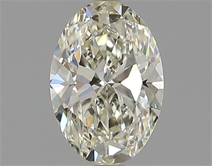 Picture of Natural Diamond 1.03 Carats, Oval with  Cut, K Color, VVS2 Clarity and Certified by GIA