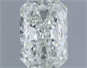 Natural Diamond 1.01 Carats, Radiant with  Cut, H Color, SI1 Clarity and Certified by IGI