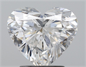 Natural Diamond 2.01 Carats, Heart with  Cut, G Color, VS2 Clarity and Certified by GIA