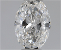 Diamante Natural 0.40 quilates, Ovalado , Color E, claridad VS1 y certificado GIA