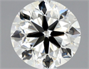Diamante Natural 1.01 quilates, Redondo , Color J, claridad VS1 y certificado GIA