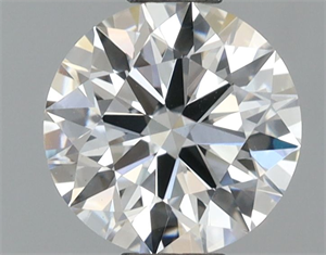 Picture of Lab Grown Diamond 1.08 Carats, Round with Ideal Cut, D Color, VVS2 Clarity and Certified by IGI