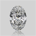 Natural Diamond 0.31 Carats, Oval with  Cut, F Color, VS1 Clarity and Certified by GIA