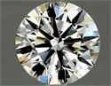 Natural Diamond 1.50 Carats, Round with Excellent Cut, H Color, IF Clarity and Certified by HRD