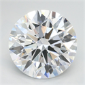 Del inventario de diamantes de laboratorio, 3.15 quilates, Redondo , Color D, claridad VVS1 y certificado IGI