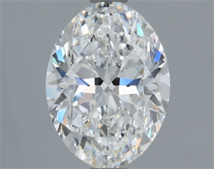 Picture of Natural Diamond 1.30 Carats, Oval with  Cut, F Color, VS1 Clarity and Certified by GIA