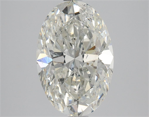 Foto Diamante Natural 2.04 quilates, Ovalado , Color H, claridad SI2 y certificado HRD de