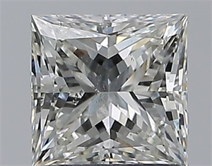 Picture of Natural Diamond 1.21 Carats, Princess with  Cut, I Color, SI2 Clarity and Certified by GIA