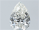 Diamante Natural 1.01 quilates, De pera , Color I, claridad VS2 y certificado GIA