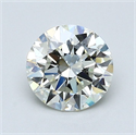 Diamante Natural 1.10 quilates, Redondo , Color L, claridad VS2 y certificado GIA