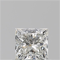 Natural Diamond 0.61 Carats, Princess with  Cut, I Color, VS2 Clarity and Certified by GIA