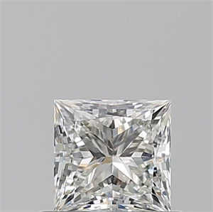 Picture of Natural Diamond 0.61 Carats, Princess with  Cut, I Color, VS2 Clarity and Certified by GIA