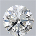 Diamante Natural 1.50 quilates, Redondo , Color H, claridad SI2 y certificado HRD