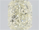 Natural Diamond 2.01 Carats, Radiant with  Cut, N Color, VVS2 Clarity and Certified by GIA