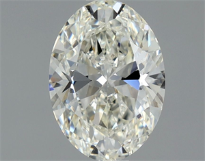 Picture of Natural Diamond 0.90 Carats, Oval with  Cut, I Color, IF Clarity and Certified by GIA