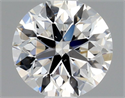 Natural Diamond 0.40 Carats, Round with Excellent Cut, E Color, SI1 Clarity and Certified by GIA