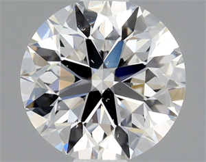 Picture of Natural Diamond 0.40 Carats, Round with Excellent Cut, E Color, SI1 Clarity and Certified by GIA