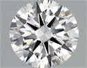 Del inventario de diamantes de laboratorio, 1.54 quilates, Redondo , Color F, claridad VS1 y certificado IGI