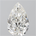 Diamante Natural 4.01 quilates, De pera , Color G, claridad VS1 y certificado GIA