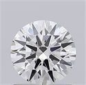 Lab Grown Diamond 0.90 Carats, Round with Excellent Cut, H Color, VS2 Clarity and Certified by IGI