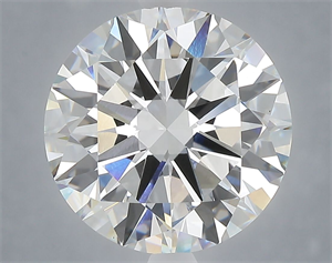Picture of Lab Grown Diamond 6.09 Carats, Round with Excellent Cut, E Color, VS1 Clarity and Certified by IGI